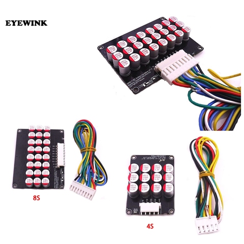 4S -20S 5A carte d'équilibrage d'égaliseur actif Li-ion Lifepo4 LTO condensateur de batterie au Lithium BMS 3S 6S 7S 8S 10S 12S 13S 14S 17S ► Photo 1/5