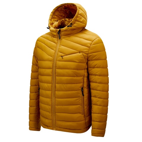 Hommes automne veste zippée léger coupe-vent à capuche Parka homme mode 2022 printemps haute Quaty doux noir jaune manteau hommes ► Photo 1/6