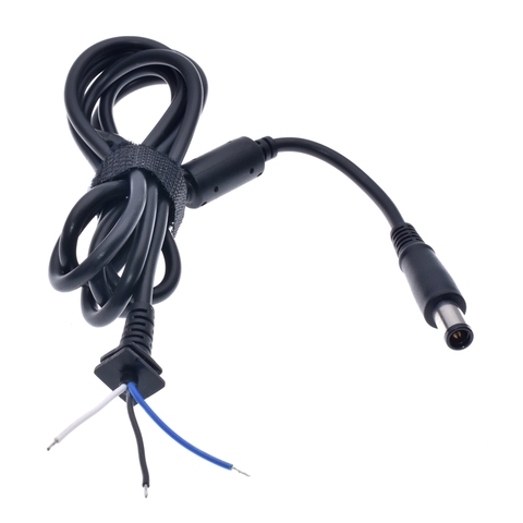 Connecteur de cordon d'alimentation prise d'alimentation | 1.2M 7.4x5.0mm câble d'alimentation, connecteur de prise d'alimentation, adaptateur pour ordinateur portable HP DELL * ► Photo 1/6