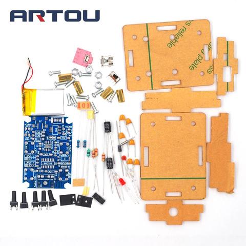 Kit de Radio stéréo FM bricolage pièces de Radio GS1299 Kit de Production de Radio numérique avec boîtier de Kit de Radio stéréo FM + vis de réglage ► Photo 1/6