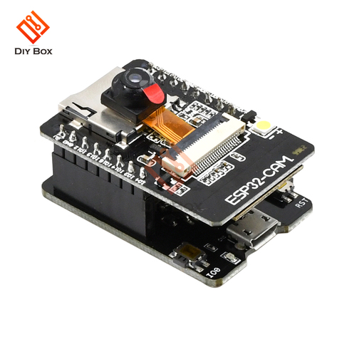 Carte de développement WIFI Bluetooth ESP32-CAM-MB OV2640, Module de caméra, interface MICRO USB CH340G USB vers port série, téléchargement automatique ► Photo 1/1