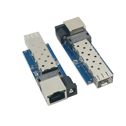 Sfp – convertisseur de média gigabit mini10/100/1000 mb/s, fibre optique, commutateur Ethernet ► Photo 1/6