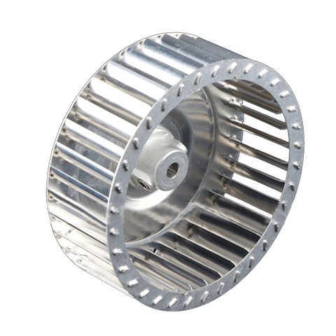 Moteur à pales centrifuge en aluminium, diamètre 6mm, 8mm, arbre de turbine de ventilateur, petite roue à pales ► Photo 1/4