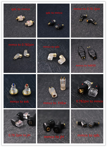 MMCX 0.78 2pin QDC fitear JH exk hd650 broche à casque câble de conversion enfichable ► Photo 1/6