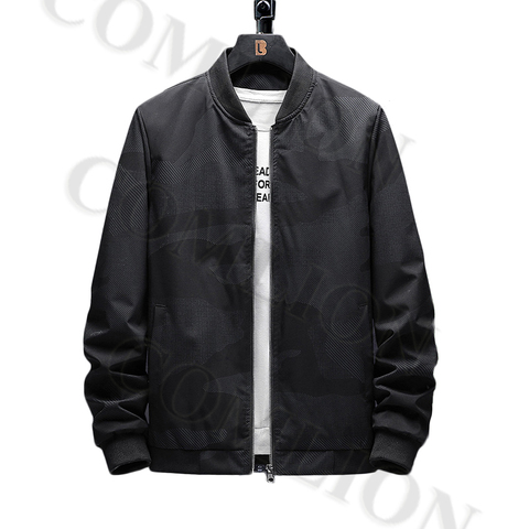 Homme décontracté Baseball Bomber veste hommes pardessus grande taille fermeture éclair hommes veste printemps automne marque coupe-vent coupe-vent mince manteaux 8XL ► Photo 1/6