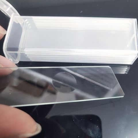Lames de verre vides de Microscope Concave réutilisables 5 pièces pour échantillon de liquide ► Photo 1/1