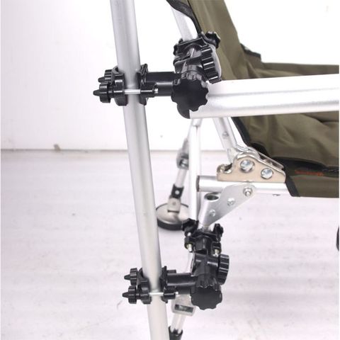 Parapluie support de support universel chaise de pêche support réglable accessoires de pêche rotatifs outil fixe support de plateau d'appât ► Photo 1/6