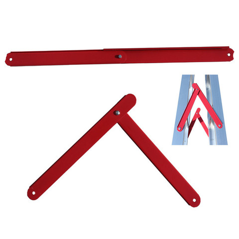 Escabeaux pliants renforcés, 2 pièces, support fixe en métal, connecteur de localisateur de charnière pour échelle en aluminium de type A, accessoires ► Photo 1/6