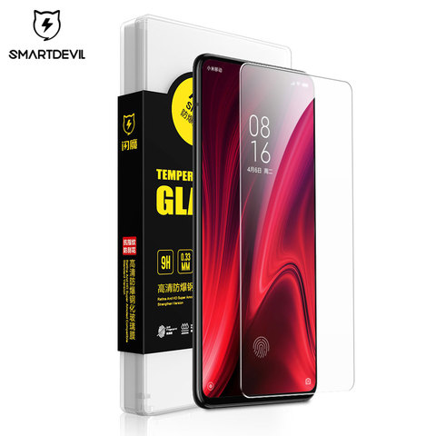 SmartDevil protection d'écran pour Xiaomi Redmi K20 30 Pro note 7 K20pro K30i 10x verre trempé HD Transparent pas plein écran ► Photo 1/6