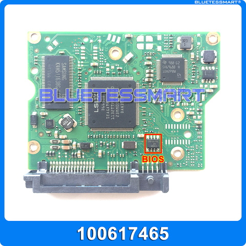 Pièces de disque dur PCB, carte logique, circuit imprimé pour Seagate 100617465 SATA, récupération de données, disque dur, réparation, 3.5 ► Photo 1/4