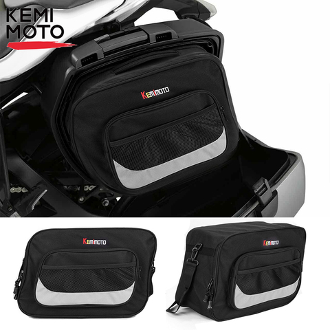 Sacs à bagages extensibles noirs pour moto, sacoche pour BMW R1200RT R850R R850RT R1100 R RS RT S R1100GS R1150RS ► Photo 1/6