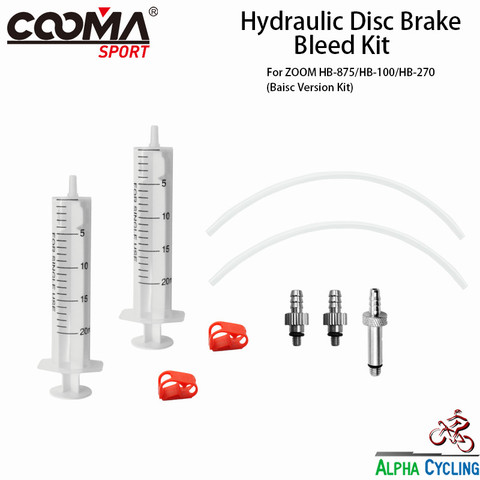 Kit de purge, frein hydraulique, pour ZOOM HB-875, HB-100, HB-270, Version de base, V0.5 ► Photo 1/1