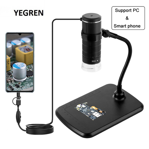 Microscope numérique de téléphone portable de WIFI du Microscope 1000X d'usb de LED ► Photo 1/6