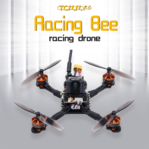 Tcmm – Drone de course Fpv rc 2.5 pouces, moteur 1104, 8600kv, fibre de carbone, haute poussée, caméra 1200TVL, hélicoptères Rc ► Photo 1/6