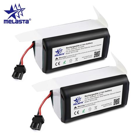 Lot de 2 batteries Li-ion 14.4V pour aspirateur Conga Excellence 990 Ecovacs Deebot N79/N79S/DN622 Eufy Robovac 11/11S/12/15C/35C ► Photo 1/6