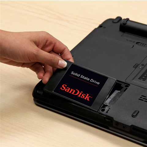 SanDisk – disque dur SSD, SATA PLUS, 240 pouces, avec capacité de 2.5 go, 480 go, 240 go, 120 go, 960 go, pour ordinateur portable ► Photo 1/3