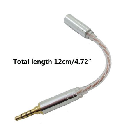 HIFI Équilibre Câble Audio Mâle 2.5mm à 3.5mm 4.4mm Femelle Casque Adaptateur de Ligne ► Photo 1/5