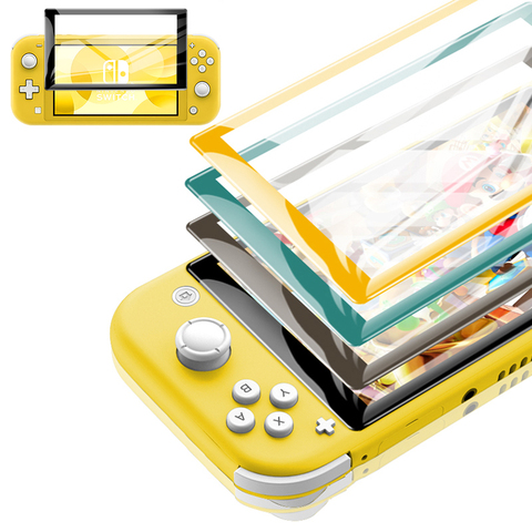 Protecteur de Film de protection en verre trempé pour Nintendo Switch Lite Nintend NS Mini accessoires de boîtier de protection d'écran tactile complet ► Photo 1/6