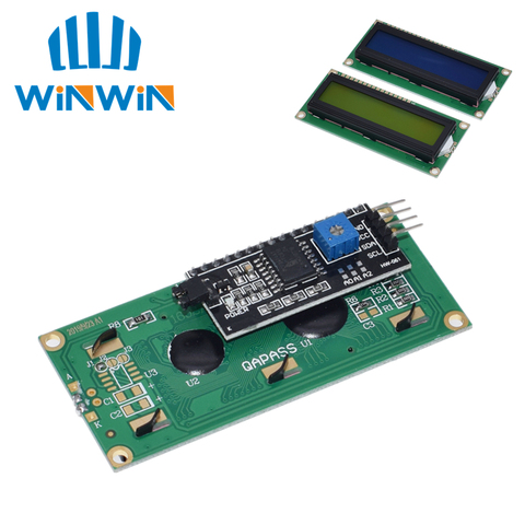 Module LCD, écran bleu vert IIC/I2C 1602 pour Arduino 1602 LCD UNO r3 Mega2560 LCD1602 ► Photo 1/6