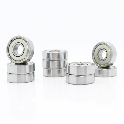 608ZZ Roulement ABEC-7 10 PIÈCES 8x22x7mm Roulements À Billes Miniatures 608Z EMQ QUALITÉ 608ZZ-Bearing ► Photo 1/6