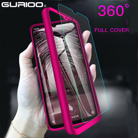 Coque de téléphone rigide antichoc à 360 ° pour Xiaomi, compatible modèles Redmi Note 9S, 9, 8T, 8, 7, 6 Pro Max, 4, 4X, 5, 5A, 6A, 7A, 8A, Mi cc9e Pro ► Photo 1/6