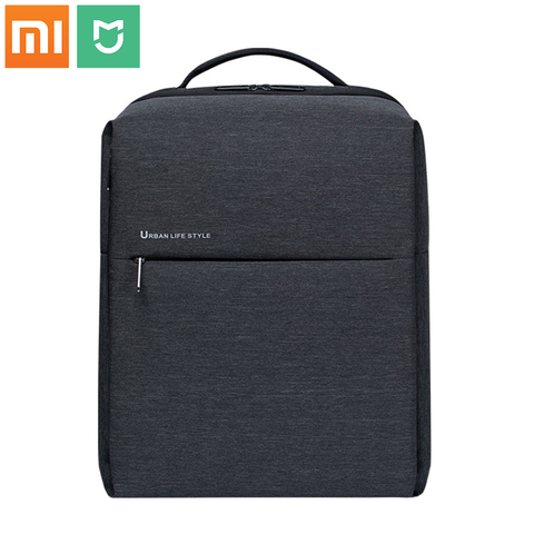 Original Xiaomi sac à dos Mi minimaliste Style de vie urbaine Polyester sacs à dos pour école affaires voyage hommes sac grande capacité ► Photo 1/6