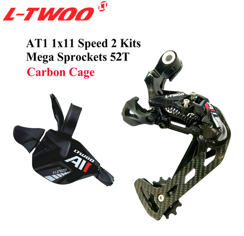 LTWOO-ensemble de vitesses LTWOO-AT1x11-Speed/manette de vitesse levier, dérailleur arrière pour vtt, Compatible EAGLE, 11 rapports, 50T 52T ► Photo 1/6