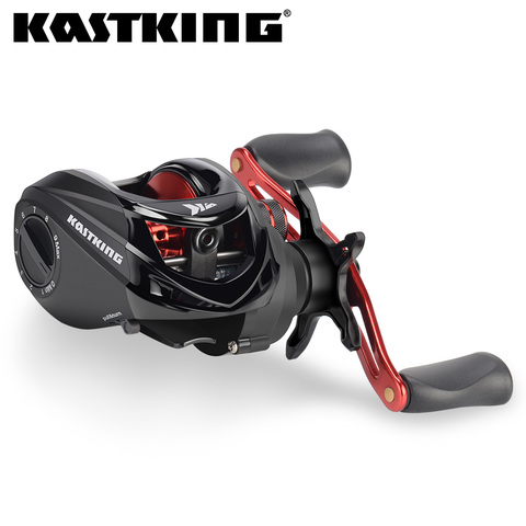 KastKing Brutus Baitcasting moulinet de pêche 6.3:1 rapport de vitesse en laiton arbre d'engrenage principal cadre en Graphite poignée en aluminium bobine de pêche ► Photo 1/6