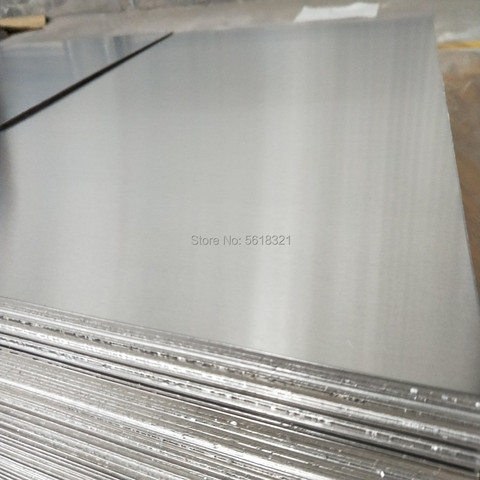 Feuille d'aluminium 100 pour pièces de machines, 3mm 5mm 100x200mm 200x1060mm ► Photo 1/6