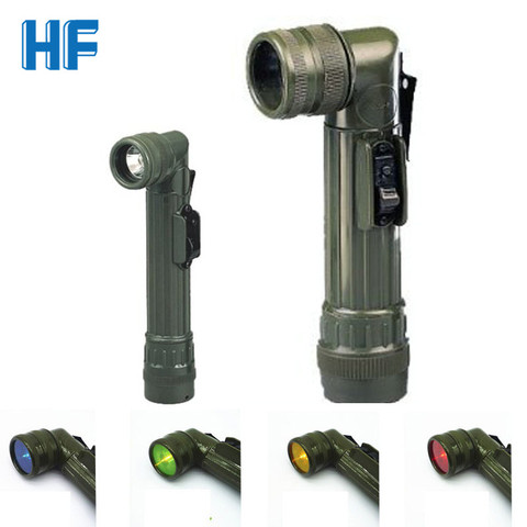 Lampe Torche tactique militaire Portable, Flash Torche Led, auto-défense, Lampe policière, Lampe Torche pour Camping ► Photo 1/6