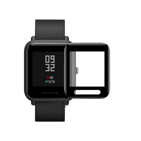 Film de protection 3D incurvé (pas en verre) souple pour Xiaomi Huami Amazfit BIP/ Bip Lite/ Bip S ► Photo 1/4