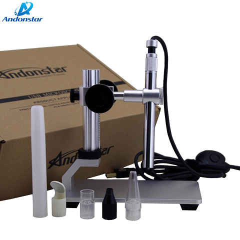 Andonstar – Microscope numérique USB 500X, Endoscope V160, caméra loupe 2MP, Microscope portatif avec logiciel pour le Test industriel ► Photo 1/6