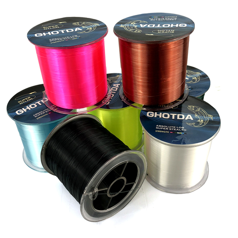 Ligne de pêche en Nylon forte superbe de 500m 5-30LB Monofilament Durable pour la pêche de carpe de mer de roche ► Photo 1/6