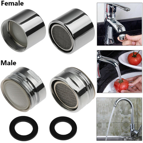 Économie d'eau robinet aérateur robinet mâle femelle buse bec fin diffuseur filtre salle de bain cuisine filtre robinet accessoires barboteur ► Photo 1/6