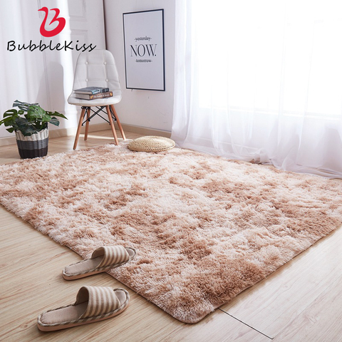 Bubble Kiss – tapis à poils longs antidérapants, doux, pour salon, chambre d'enfant, pour la maison, 4CM ► Photo 1/6