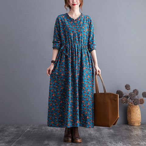 Uego – robe en lin et coton ► Photo 1/1