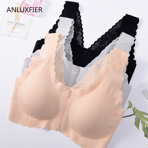 Soutien-gorge spécial pour femmes, sous-vêtements sans anneau en acier après chirurgie du Cancer du sein, collection confortable en broderie, Lingerie, H9692 ► Photo 1/6