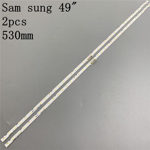 Bande LED rétroéclairée, 2 pièces, pour Samsung UN49NU7100 ► Photo 1/5