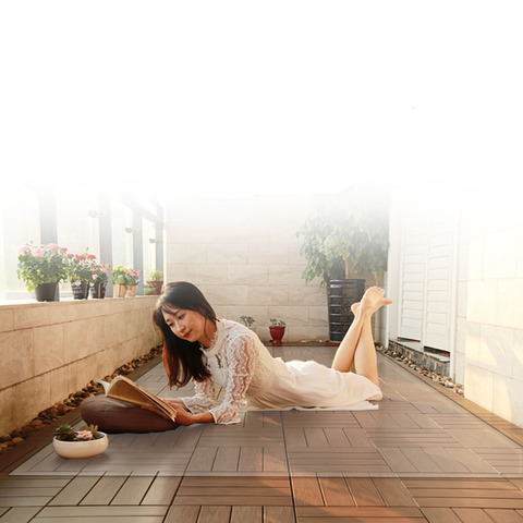 QQPQGG-tapis de sol transparent en PVC, protection du sol en bois et chaise, pour décoration, imperméable ► Photo 1/6