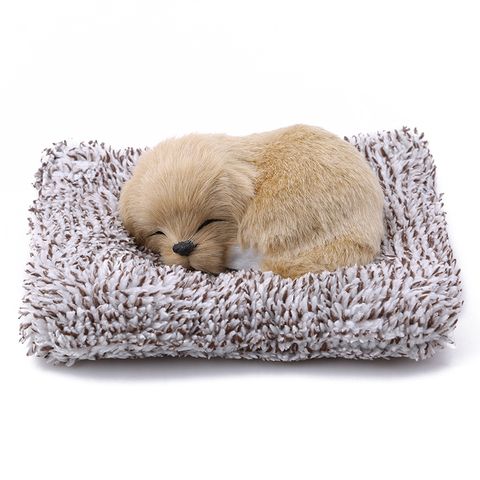 Jouets en peluche belle Simulation Animal Labrador/Husky poupée en peluche dormir chiens jouet enfants jouet décorations cadeau d'anniversaire enfants ► Photo 1/6