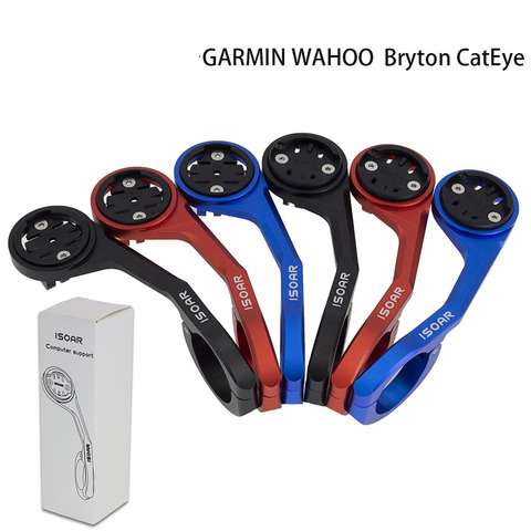 Route Garmin bord montage Gopro lumière vélo Support de téléphone en aluminium Bryton Wahoo Cateye Support cyclisme vélo accessoires ► Photo 1/6