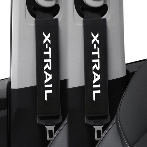 Coussinets de ceinture de siège de voiture, 2 pièces, housse de coussin, sangle d'épaule, pour Nissan X-TRAIL XTRAIL T30 T31 T32 2013 – 2022, accessoires ► Photo 1/6