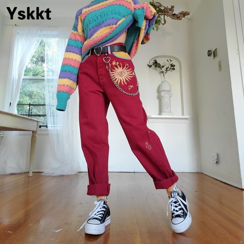 Femme pantalon taille haute pantalons de survêtement femmes Streetwear décontracté Y2k femmes bas pantalon Harajuku mode femme pantalon ► Photo 1/6