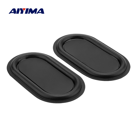 AIYIMA 2 pièces 70x40 basse diaphragme passif radiateur son haut-parleur accessoires Vibration Membrane Woofer haut-parleur pièces de réparation ► Photo 1/6