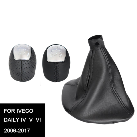 5 vitesses 6 vitesses pommeau de levier de vitesse levier manuel pour IVECO DAILY IV DAILY V DAILY VI 2008 - 2017 manette de vitesse poignée de vitesse ► Photo 1/6