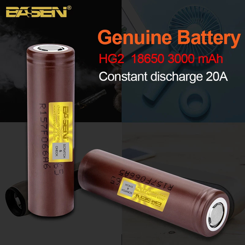 18650 3000mAh HG2 batterie nouvelle décharge continue originale 3.6V 30A pour les batteries rechargeables de puissance pour le vélo électrique ► Photo 1/6