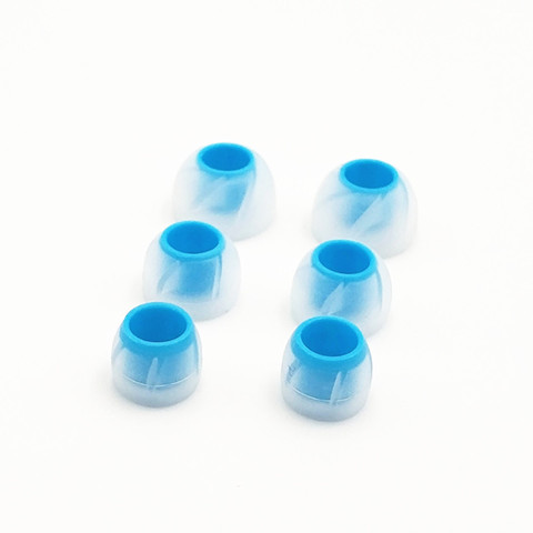 Écouteurs L M S avec manchon en gel de silicone, 3 paires (6 pièces) d'embouts universels spéciaux pour zsx v90 zstx zsn pro x T2 T4 VX ► Photo 1/6