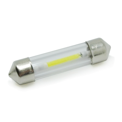 Lumière Led C5W cob pour intérieur de voiture en verre, ampoule de porte de lecture, dôme de véhicule, lumière blanche, 31mm 36mm 39mm 41mm, DC 12V ► Photo 1/5