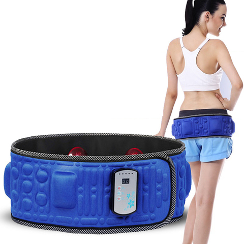 Ceinture amincissante électrique pour perte de poids, Massage de Fitness X5 fois, Vibration oscillante, stimulateur Abdominal, muscles de la taille ► Photo 1/6