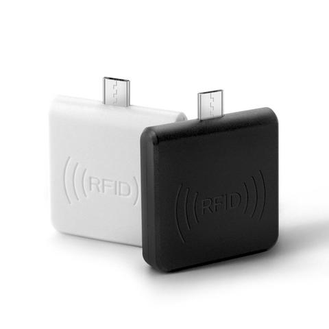 Lecteur de carte IC Micro USB Portable, NFC, Mini RFID, Interface USB, pour téléphone Portable Android ► Photo 1/6